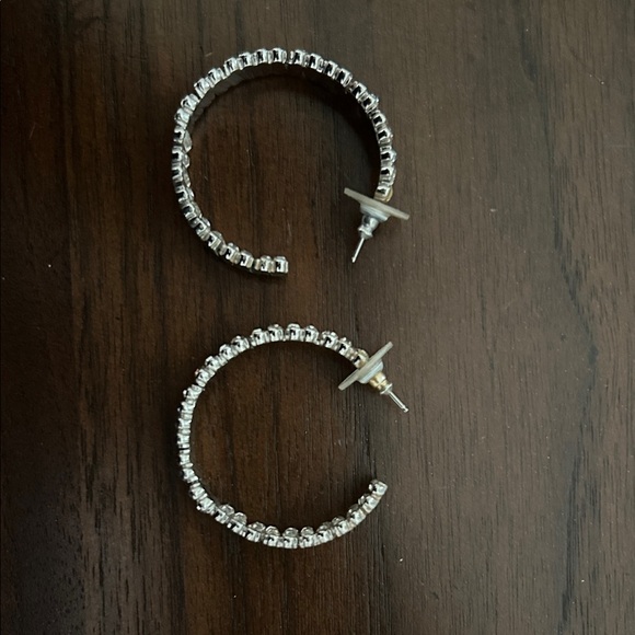 Jewelry - Melissa Lovy Baby Serena Hoops, Silver Hoop Earrings